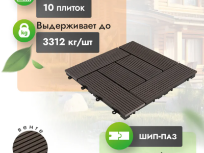 Садовый паркет МПК Modern «Венге»